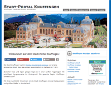 Tablet Screenshot of knuffingen.de